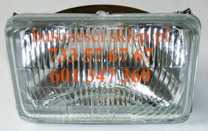 Reflektor mijania H4 +postojówka Neoplan Bova Eos