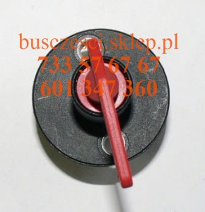 Włącznik główny prądu, hebel