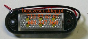 Lampa oświetlenia tablicy rejestracyjnej Tourismo Travego Setra zamiennik