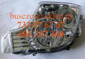 Reflektor Tourismo euro 6 Lewy ze światłem do jazdy dziennej