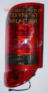 Lampa tylna zespolona lewa Setra S4 GT UL Comfort Class
