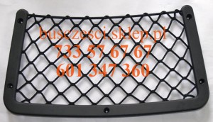 Sitka fotela 365x180 Bova Neoplan siatka czarna ramka czarna