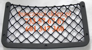 Siatka fotela 365x180 Bova szara ramka czarna siatka