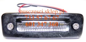 Lampa oświetlenia tablicy rejestracyjnej Man Setra Mercedes Tourismo Travego