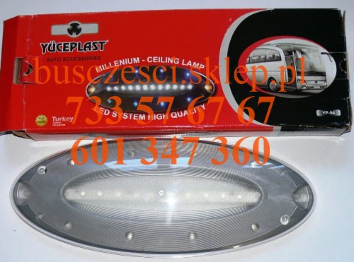 lampa wewnętrzna oświetlenia wnętrza Mercedes Tourismo.JPG