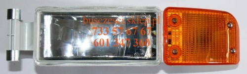 Lampa przeciwmgielna halogen z kierunkowskazem Man lions coach.JPG