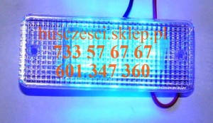 Lampa lampka oświetlenia stopni led niebieska Tourismo Travego Setra
