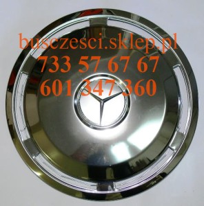 Kołpak koła 22 1/2 tył stal nierdzewna Mercedes 0350