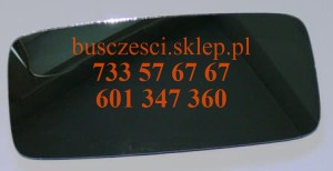 Lusterko wewnętrzne do autobusów mocowane do szyby
