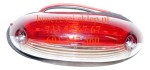 Lampa obrysowa biało czerwona tył 2x 9 led Tourismo Travego Setra Neoplan