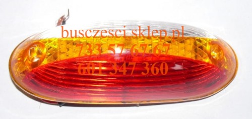 lampa obrysowa obrysówka tylna 3kol Man Neoplan Mercedes Tourismo Setra.JPG