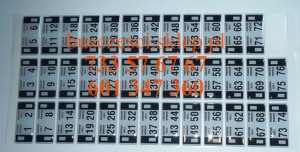Numeracja foteli autobusowych 1-76