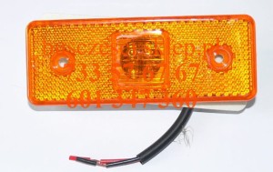 Lampa obrysowa klamki kasety 4 led 110x42 Neoplan Setra VanHool Bova