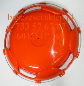 Kołpak koła 22 1/2" przód uniwersalny do autobusów autokarów orange