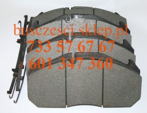 Klocki hamulcowe przód MB 0350 komplet