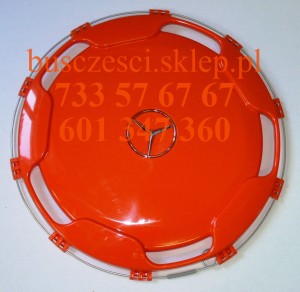 Kołpak koła 22 1/2" uniwersalny do autobusów autokarów orange tył