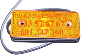 Lampa obrysowa boczna 110x45 led
