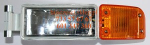 Lampa przeciwmgielna halogen prawy + kierunkowskaz Man Lions Coach